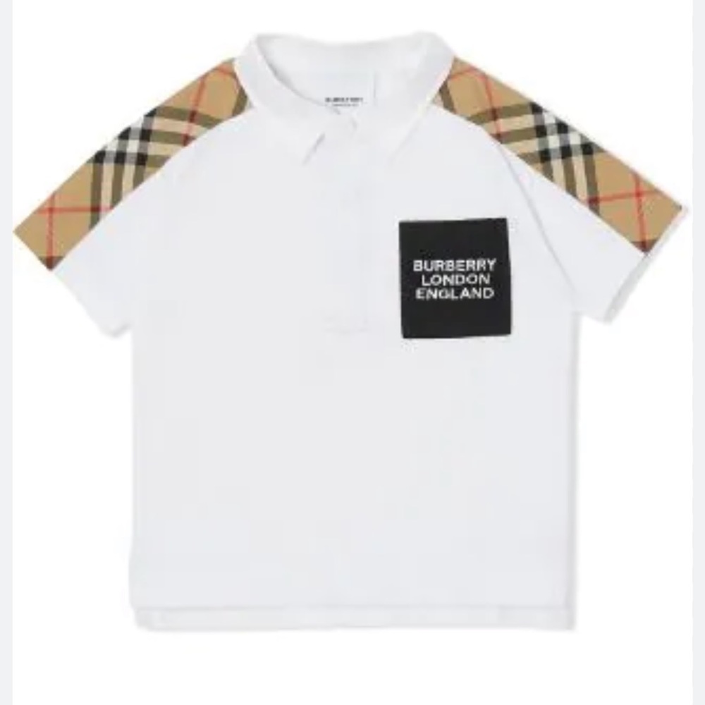 Burberry kids Vintage Check Polo